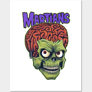 Martians Posters and Art